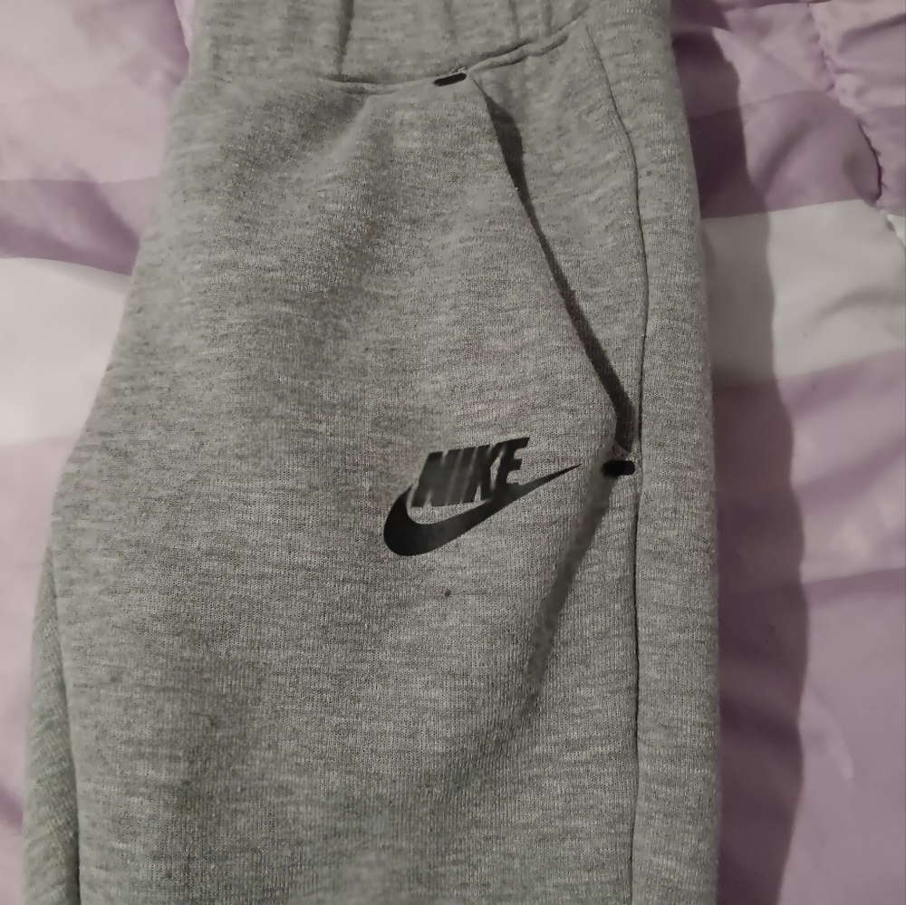 Light Heather Gray Nike tech  Sweatpants  Soft and Relaxed Fit